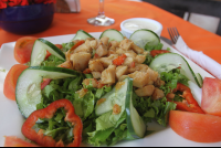        chicken salad restaurant dona sixta sol samara 
  - Costa Rica