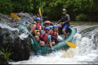        rapids rafting tenorio 
  - Costa Rica