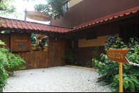        samara palm lodge entrance 
  - Costa Rica