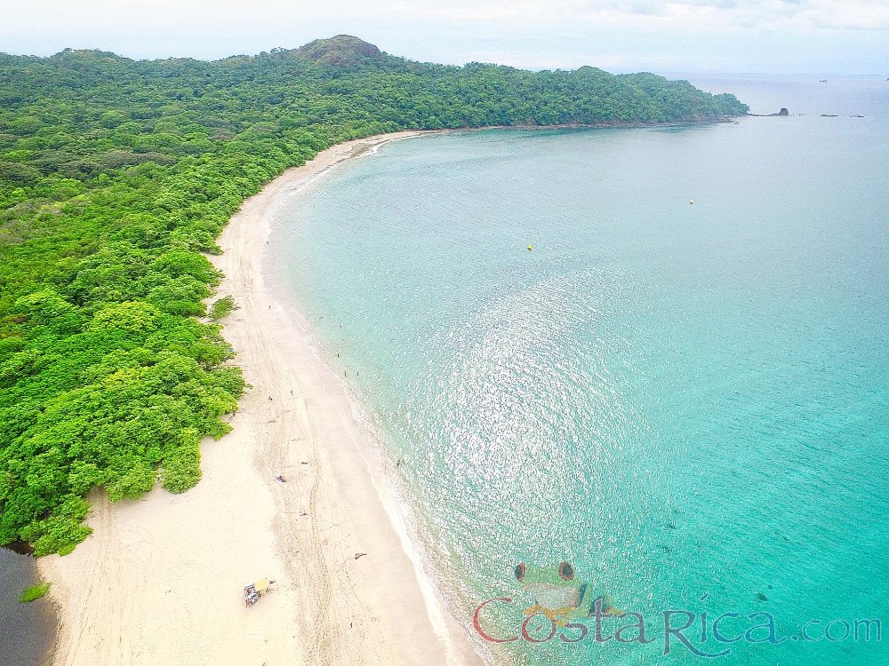 conchal beach southern stretch aerial view
 - Costa Rica