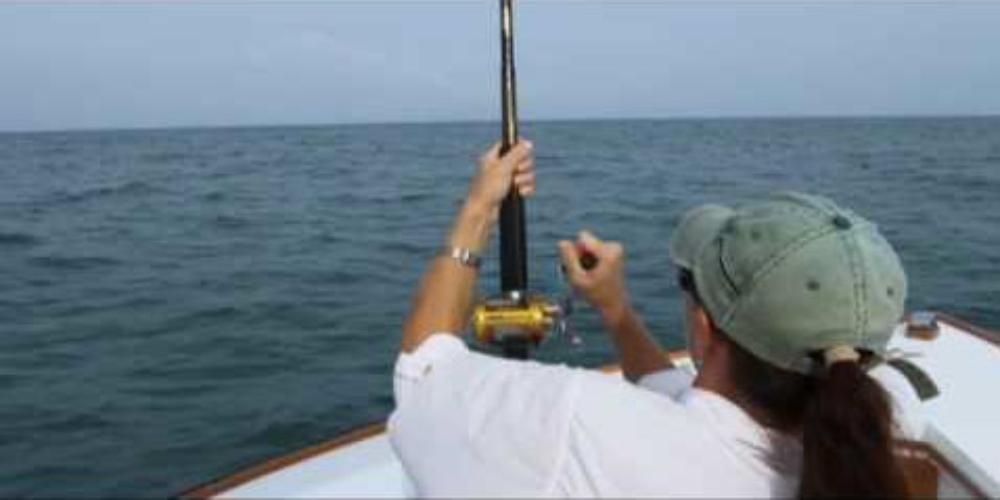        reeling in huge tarpon
  - Costa Rica